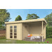  Tuindeco | Tuinhuis Brenda met Overkapping 200372-01